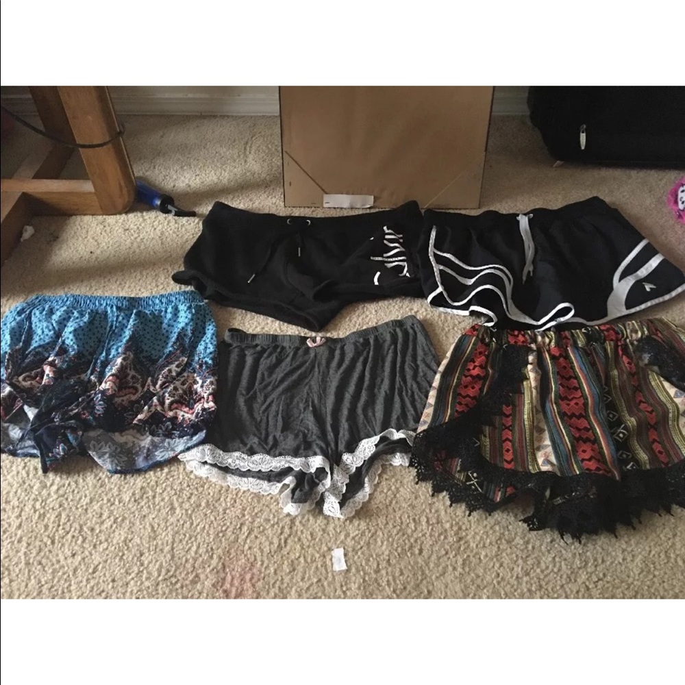 5 shorts bundle