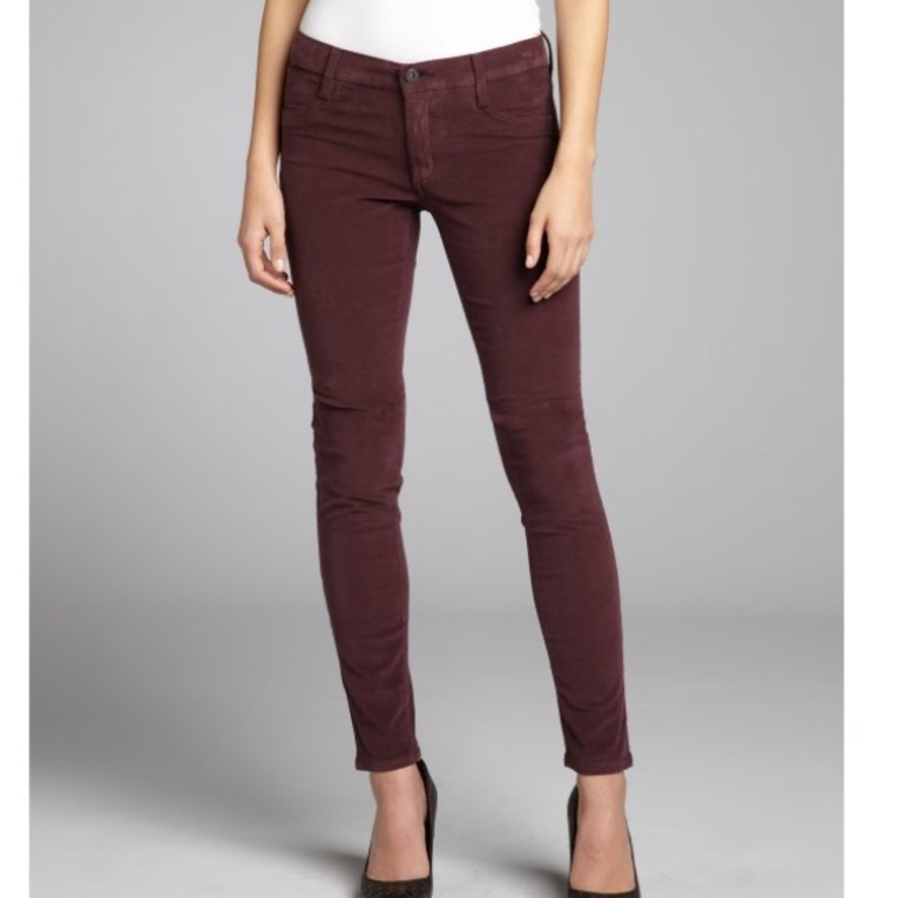 🌺🌸 Banana Republic maroon skinny corduroy