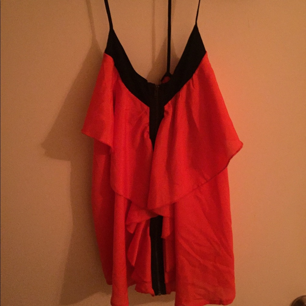 Orange tank top size medium!