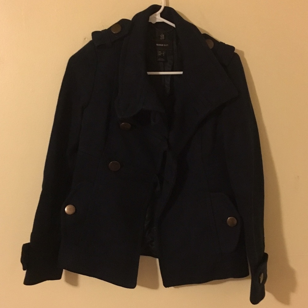 Mango Suit Peacoat Size XS