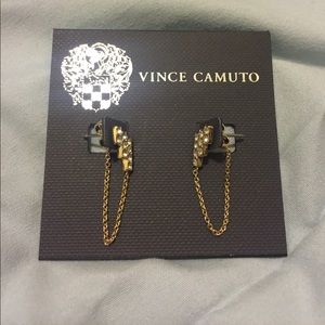 Womens Vince Camuto gold earrings