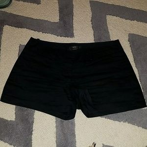 Mossimo stretch black shorts