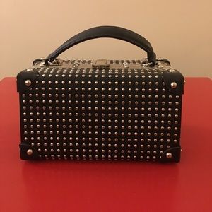 Zara Studded Box Bag