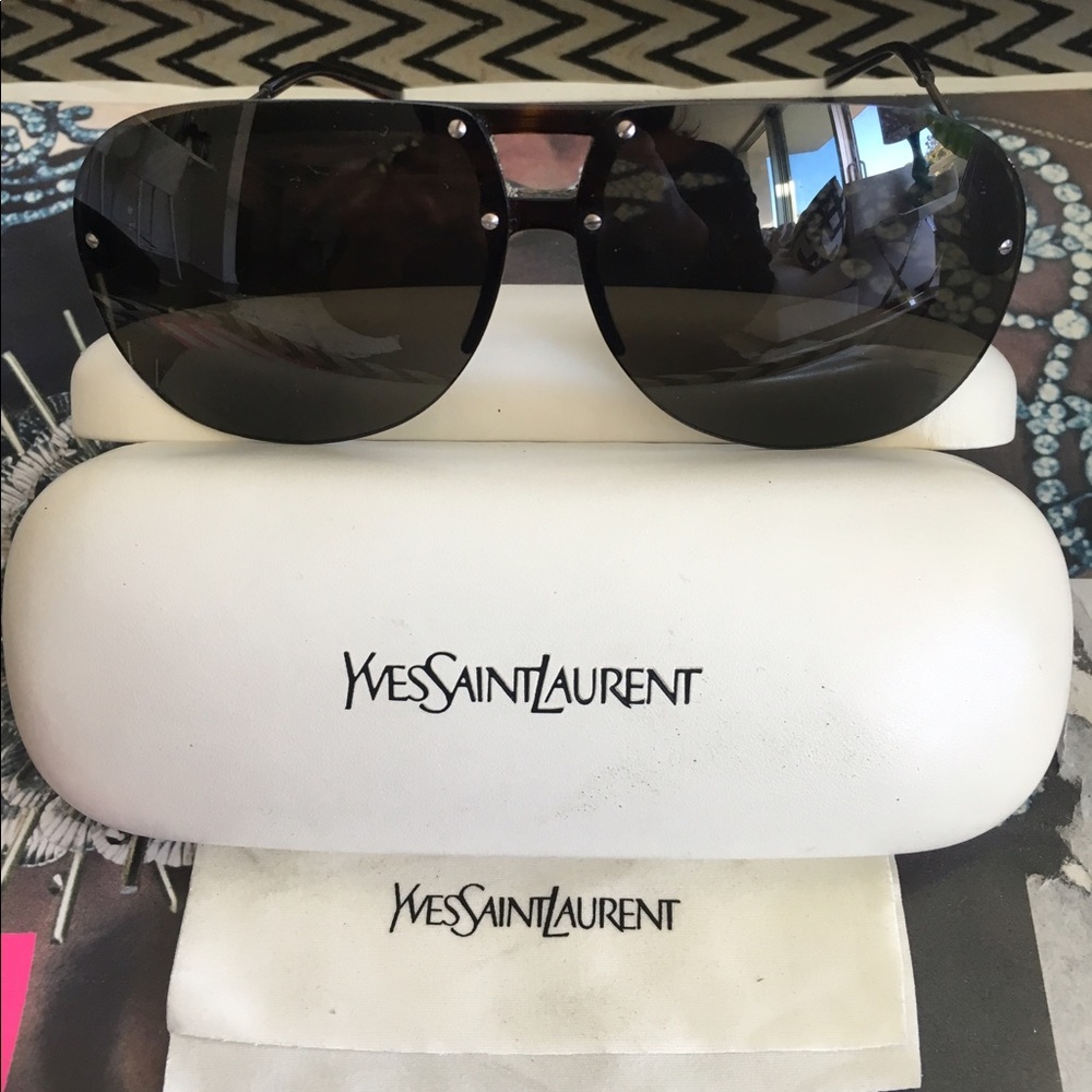YSL Aviator-style Sunnies