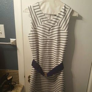 Striped midi dress- NWT Ann Taylor