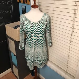 Dress with open back