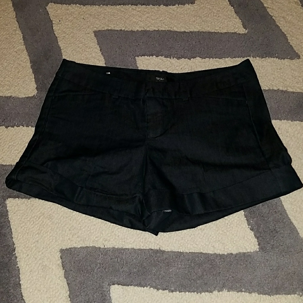 Mossimo Dark denim stretch shorts