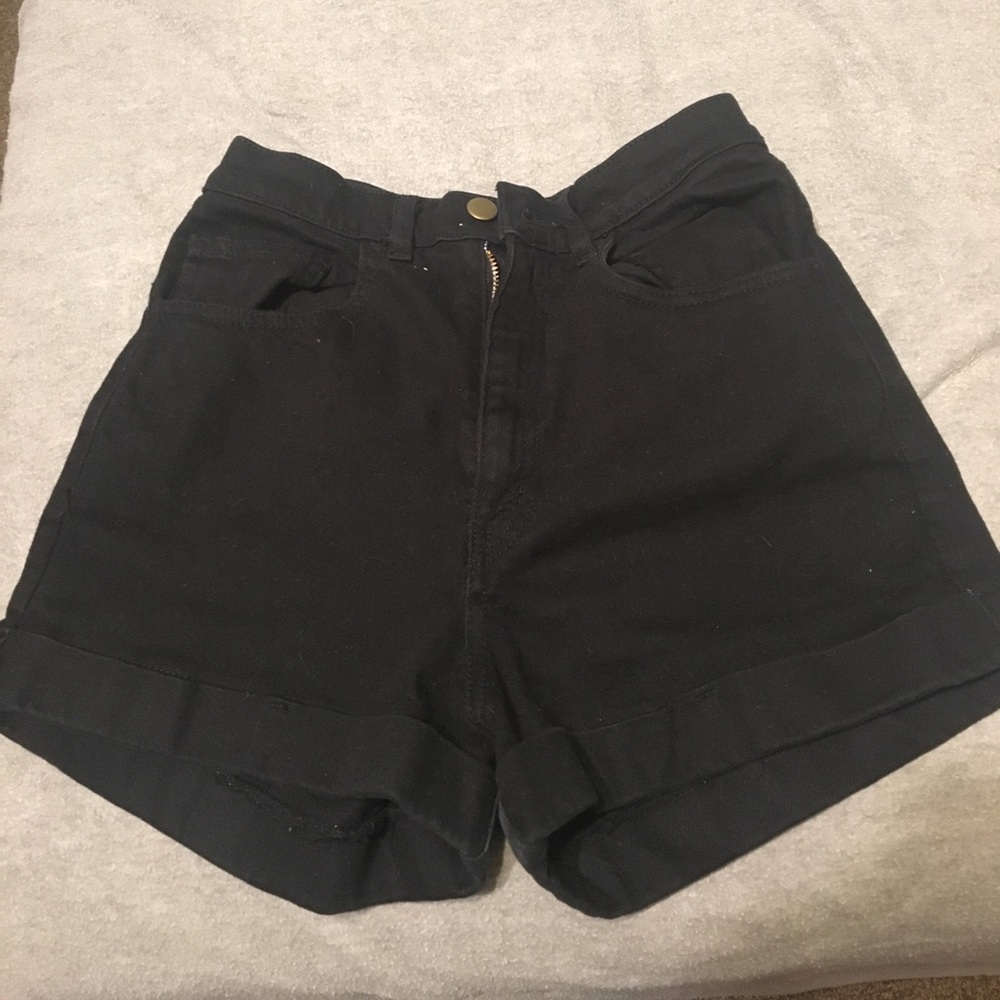 American Apparel High-waisted Demi's Shorts