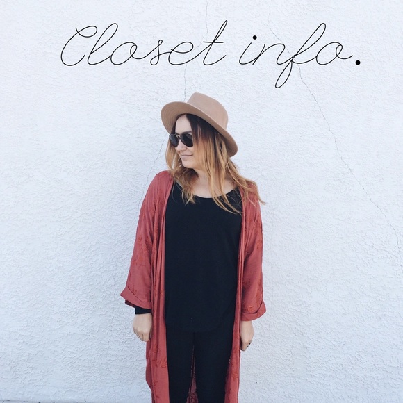 ๐ฟ CLOSET INFO ๐ฟ - Picture 1 of 1