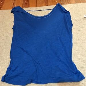 Lightweight, low back shirt