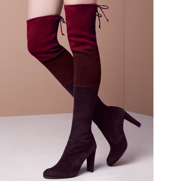 Stuart Weitzman Shoes - NWOT Stuart Weitzman Highland Troika Berry Suede