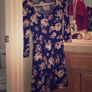 Flower Summer Short Dress