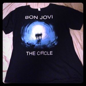 Bon jovi band tee shirt