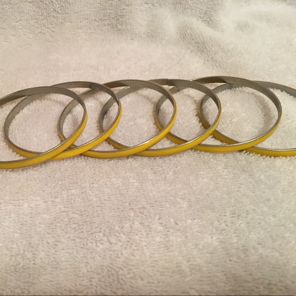 Yellow Bangle Set - Picture 2 of 2