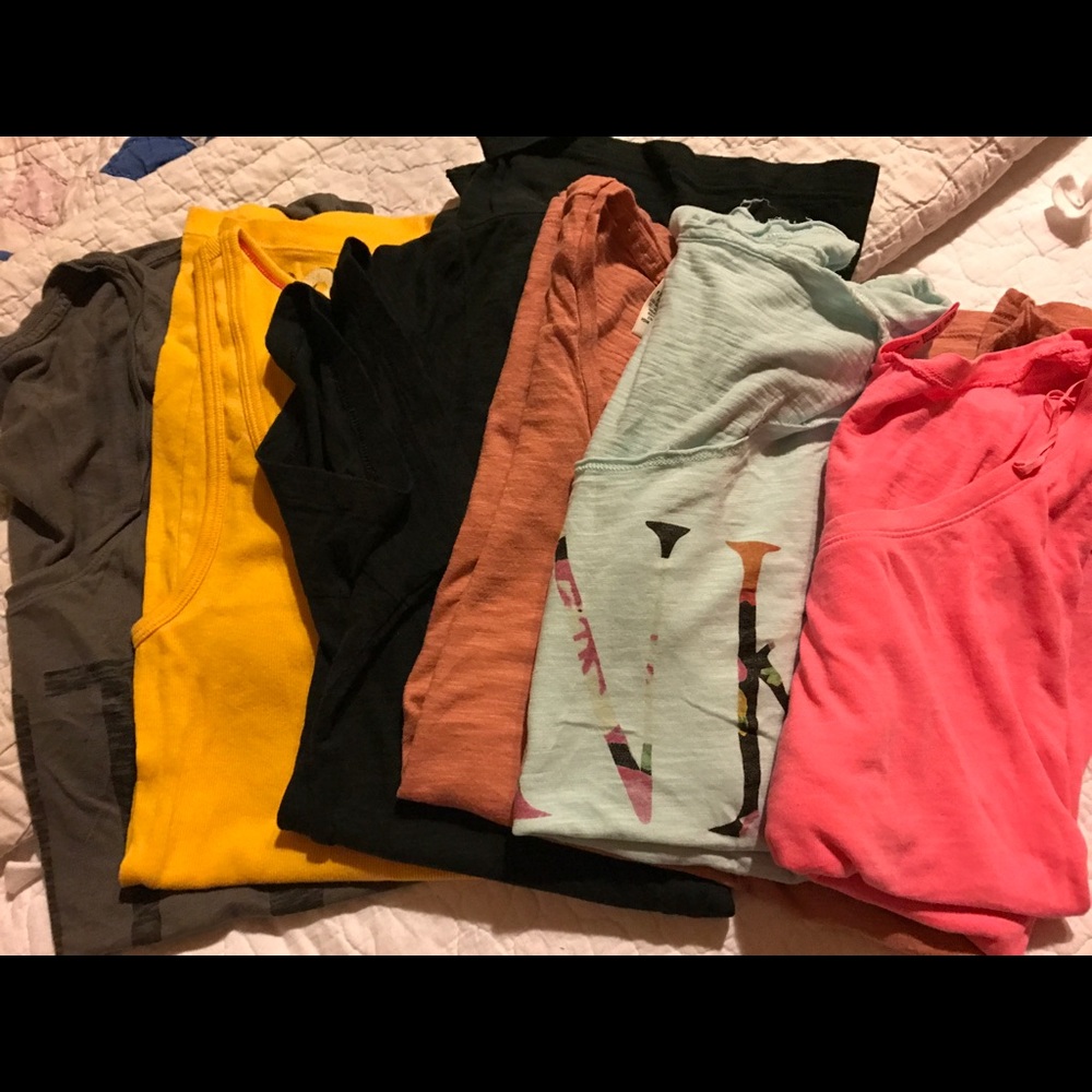Lot of Victoria secret and pink tops and tank
