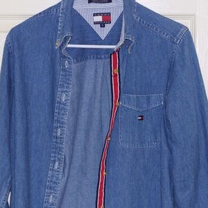 ❗️VINTAGE TOMMY HILFIGER JEAN SHIRT/JACKET❗️