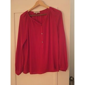 LOFT silk blouse