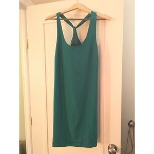J. CREW green mini dress