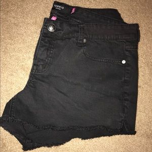Torrid Black Shorts