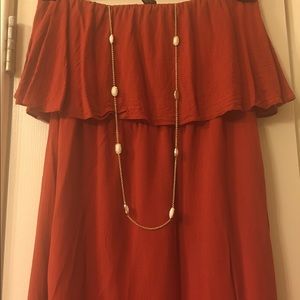 🍻🐮🤘Burnt Orange Maxi Dress🤘🐮🍻