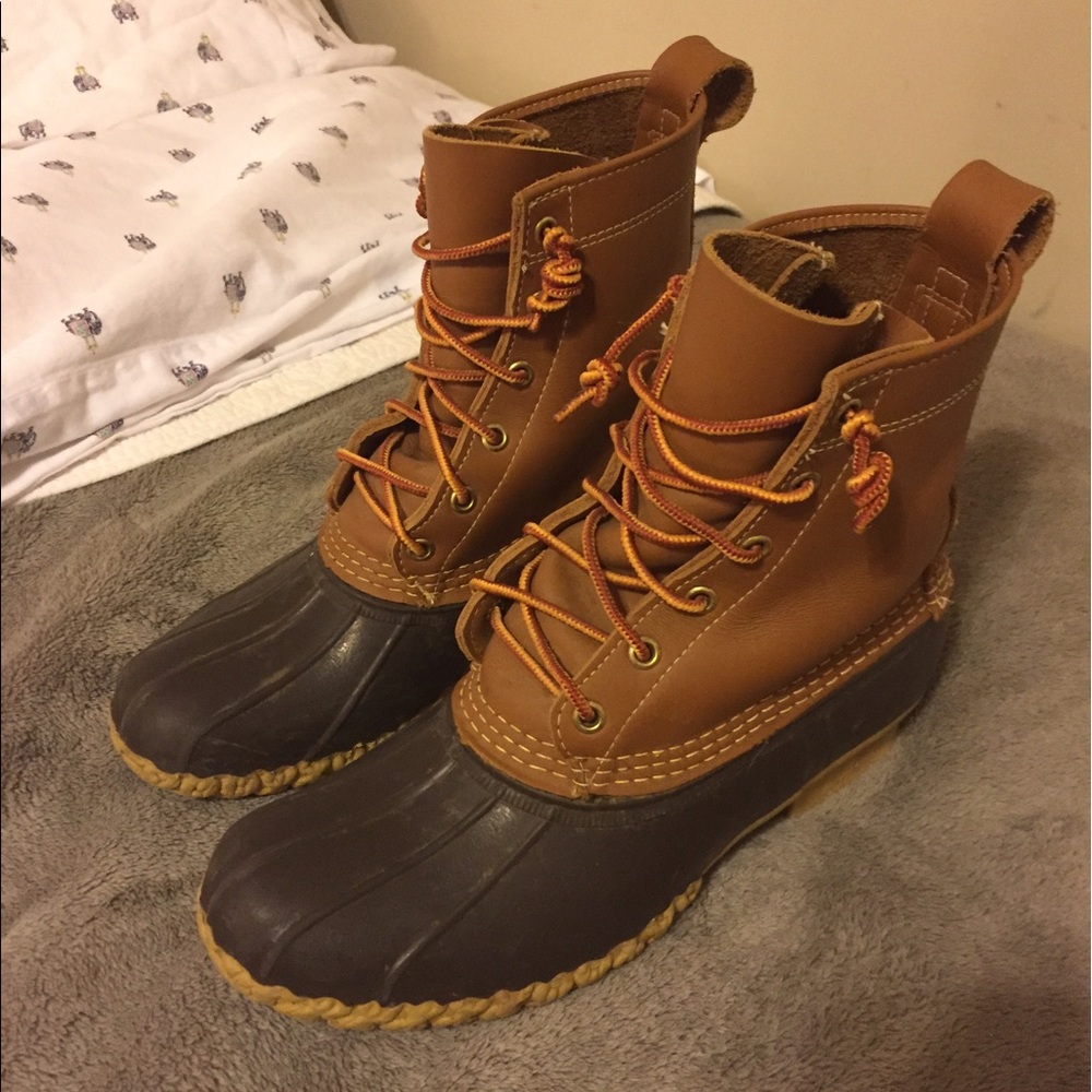 LL Bean duck boots