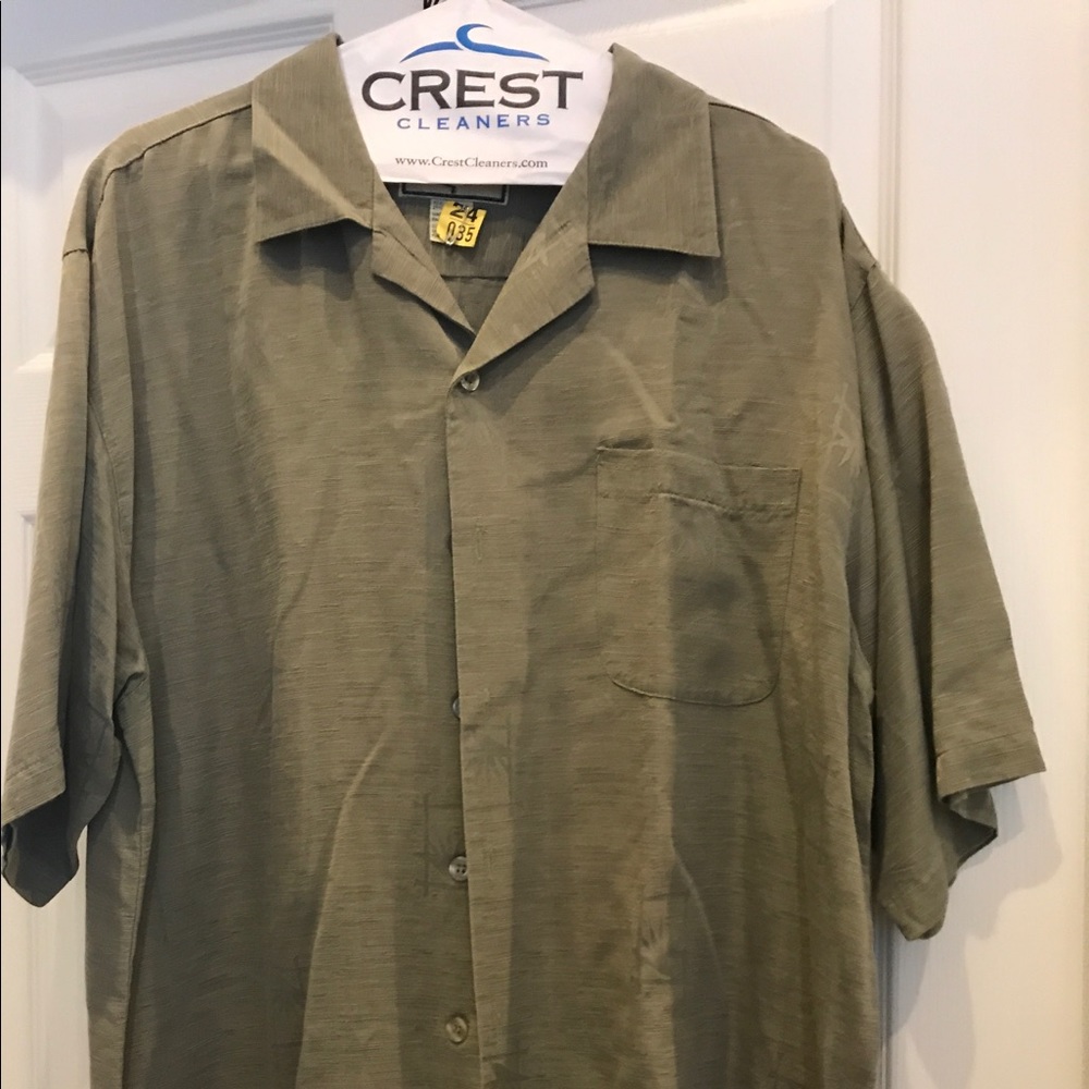 Olive Green Casual Shirt