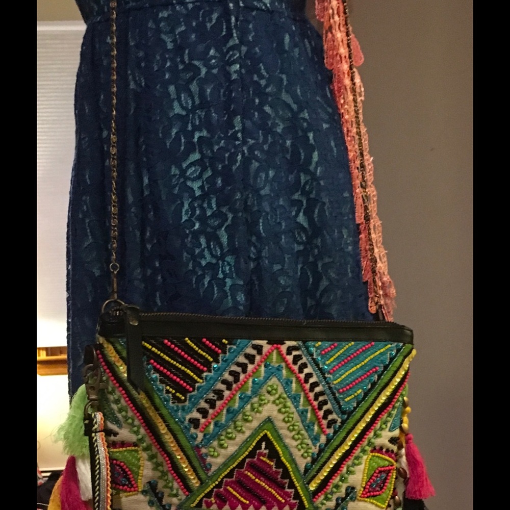 Steve Madden shoulder multi color bag - Picture 4 of 5