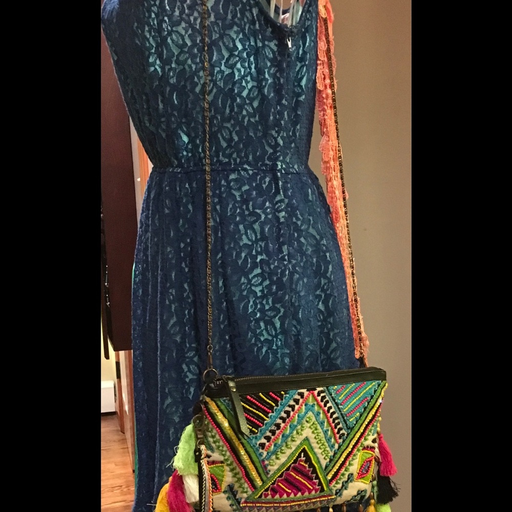 Steve Madden shoulder multi color bag - Picture 5 of 5
