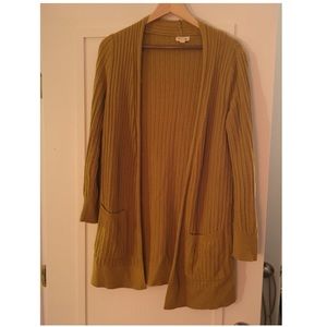 Mustard SILENCE+NOISE cardigan