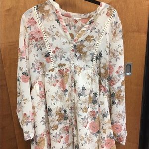 Floral Boutique Tunic