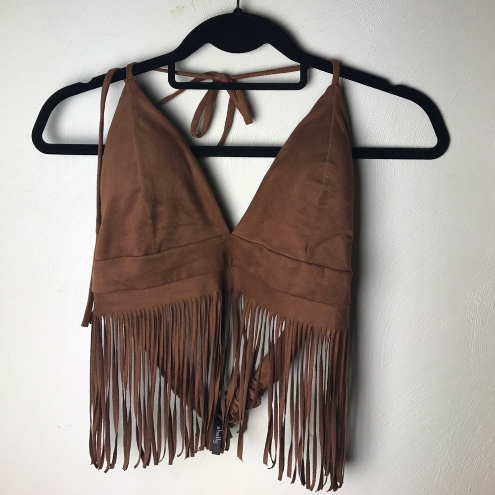 BRALETTE WITH TASSLES