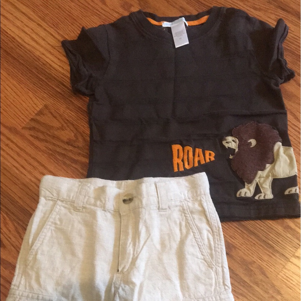Janie and Jack Shorts Set