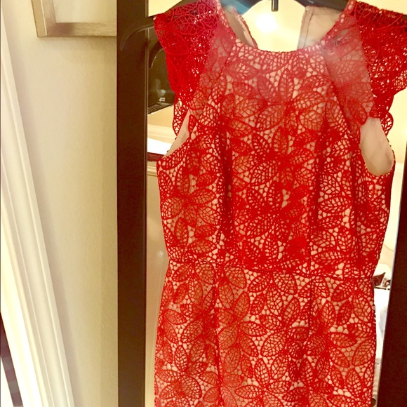 Classy Red Dress - Picture 1 of 2