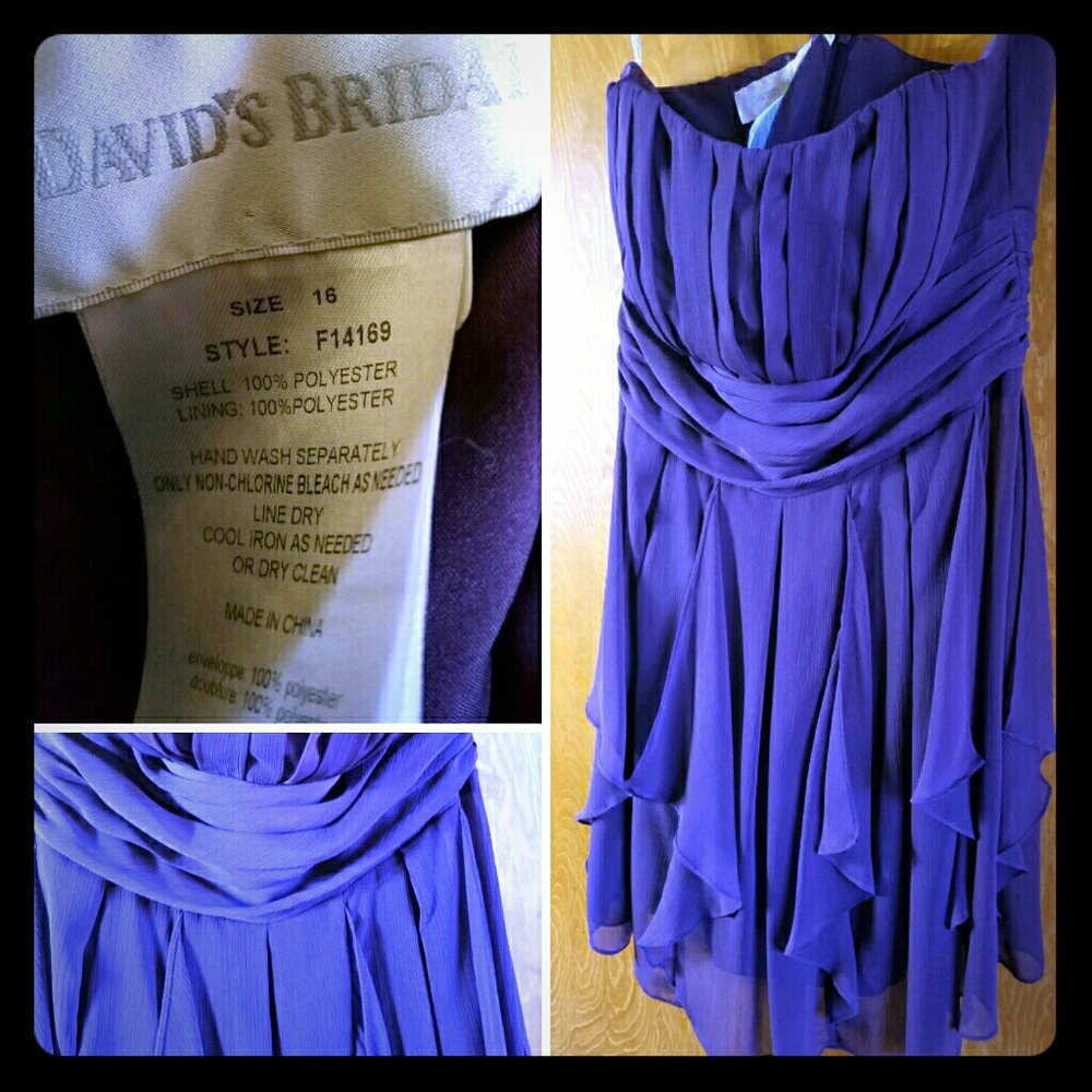 Special Occasion Formal Strapless Swing Dress