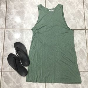 Cotton tank dress