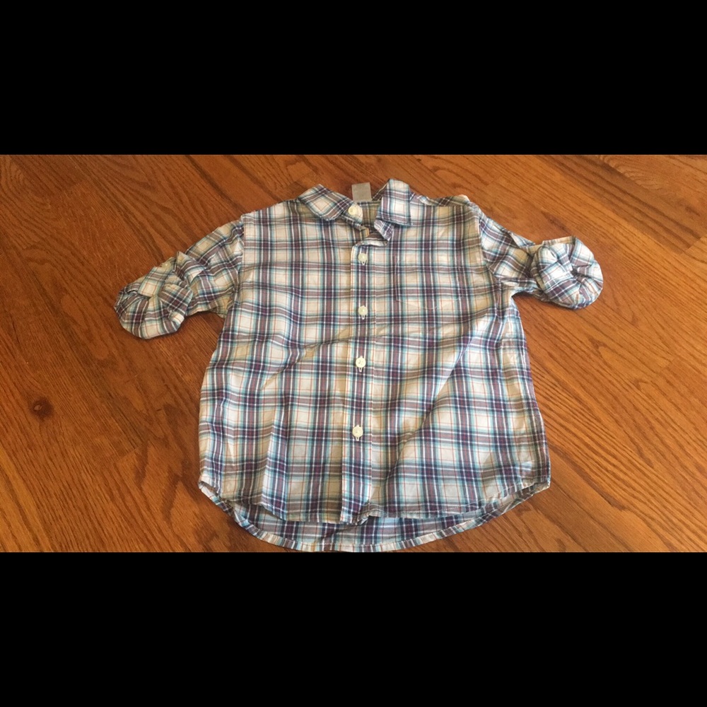 Janie and Jack Plaid Shirt