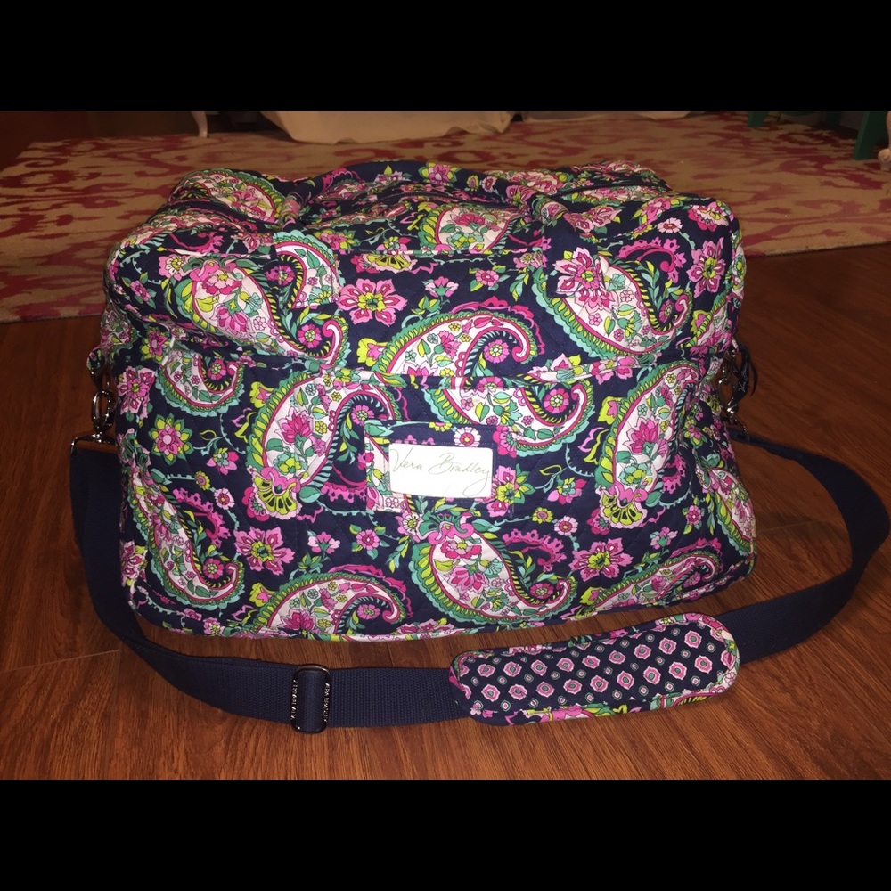 Vera Bradley Large Duffel - Petal Paisley Print