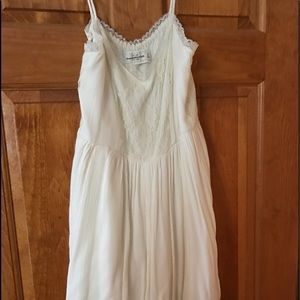 Abercrombie and fitch lace and ivory romper