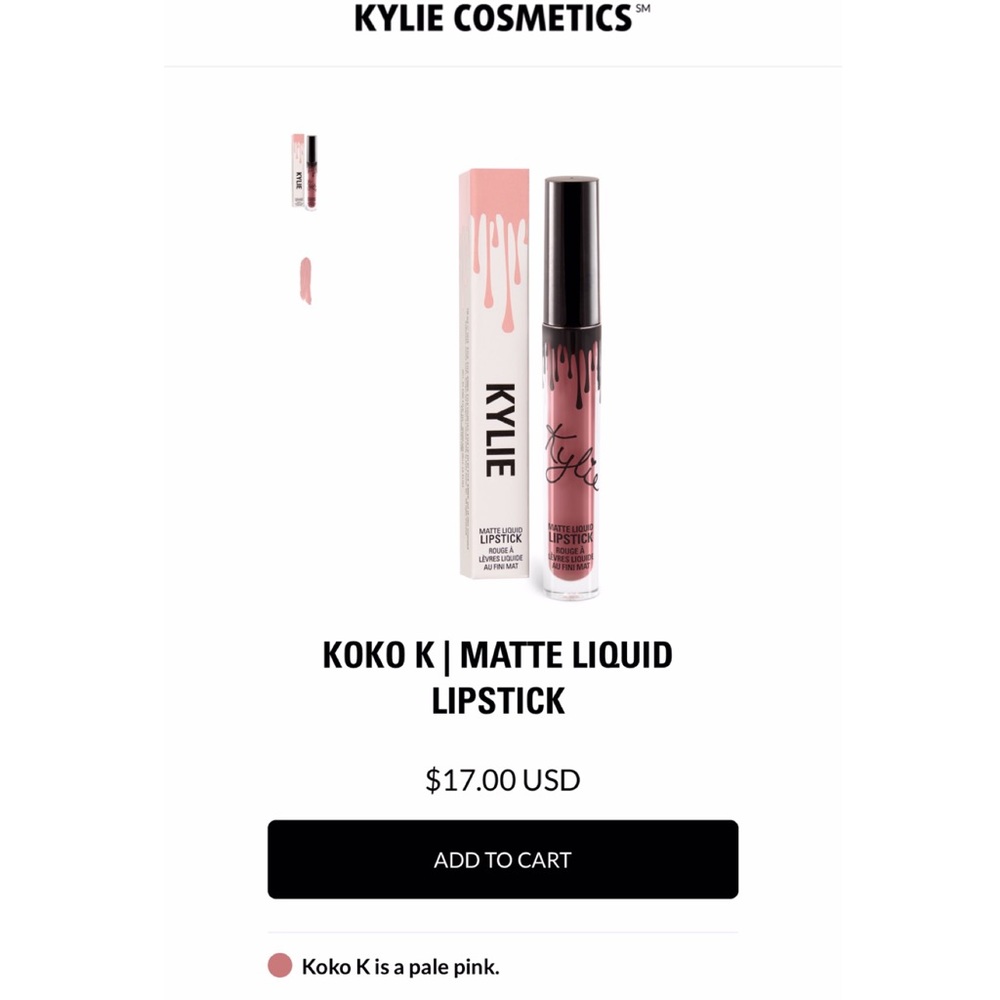 Koko K matte liquid lipstick