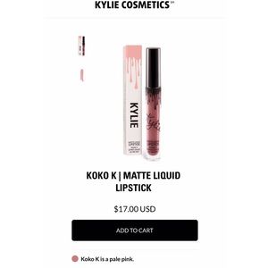 Koko K matte liquid lipstick
