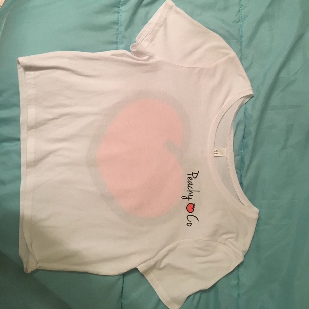 Peachy co crop top flash sale✨✨✨