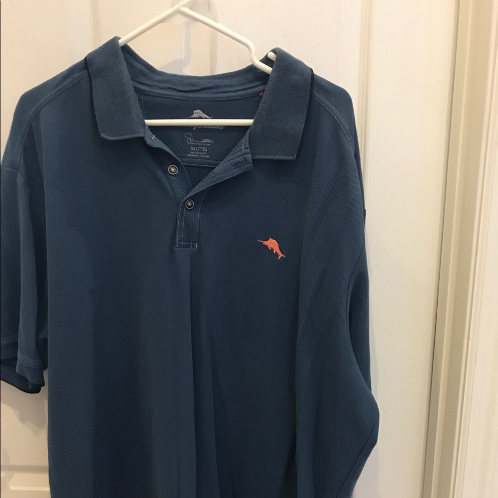 Golf Shirt  Navy Blue Tommy Bahama