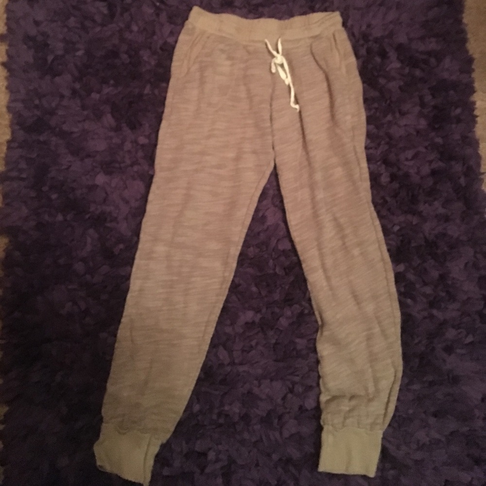 UO tan joggers