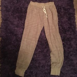UO tan joggers