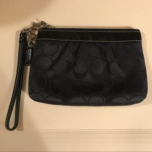 Coach wristlet, Black, NWOT