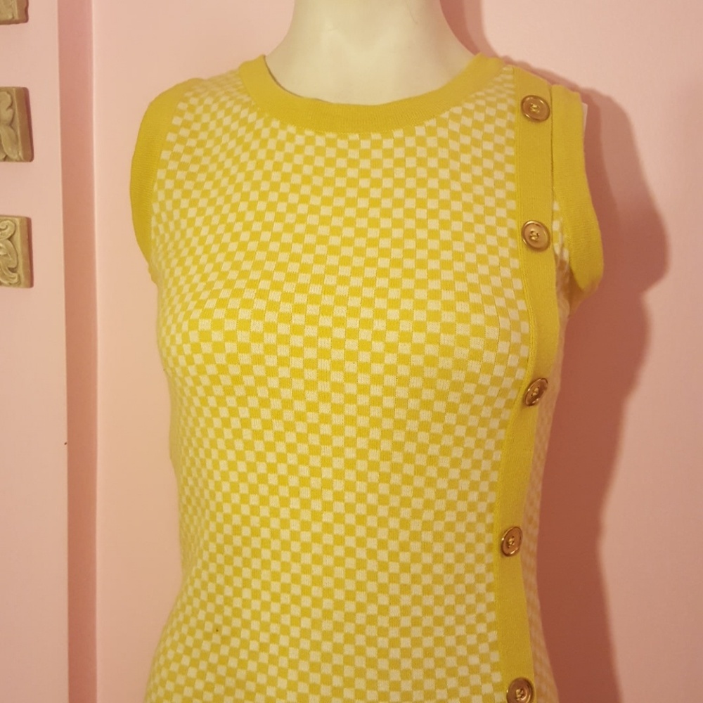 Yellow retro Tulle dress - Picture 3 of 5