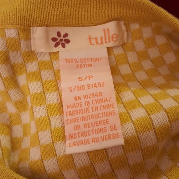 Yellow retro Tulle dress - Picture 5 of 5