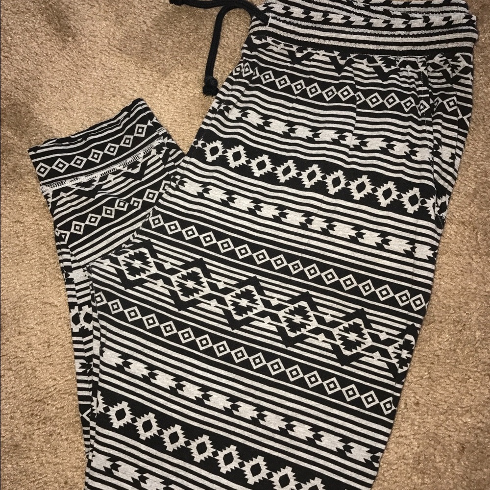 Tribal Print Joggers