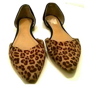 GAP leopard d'orsay flats