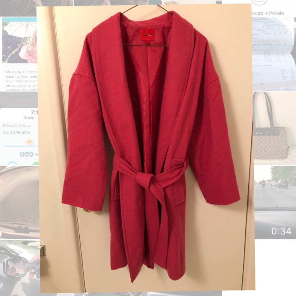 Narciso Rodriguez Pink Coat